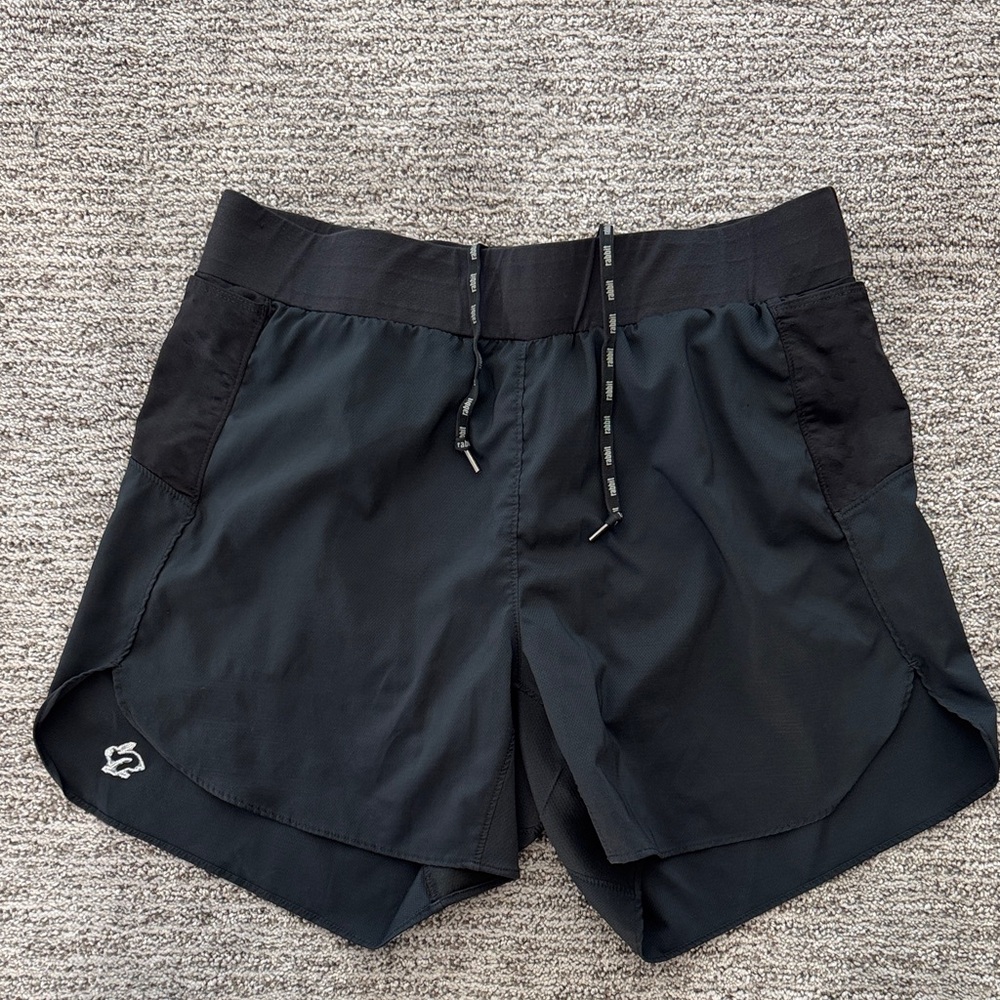 Men's Black Athletic Shorts